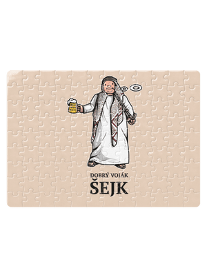 Dobrý voják Šejk puzzle White