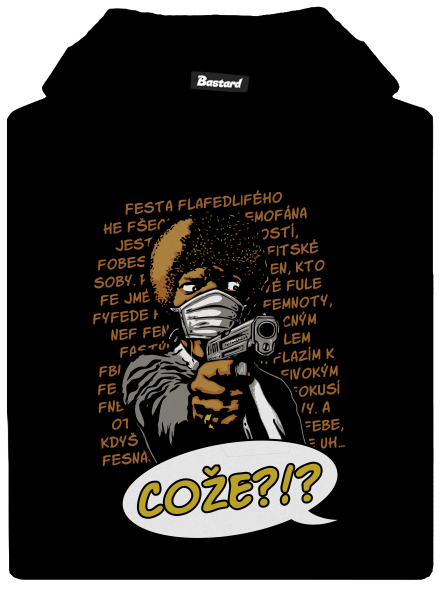 Jules dětská mikina klokanka Black
