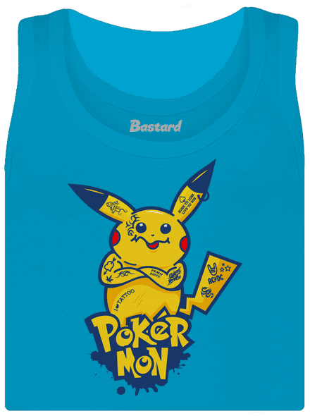 Pokérmon dámské tílko klasické Blue Atol