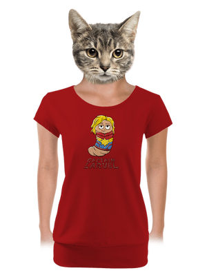 dámské tričko s lemem