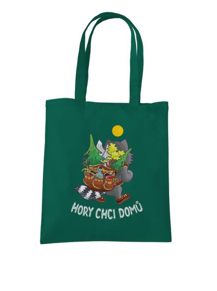 Hory chci domů taška Bottle Green WM