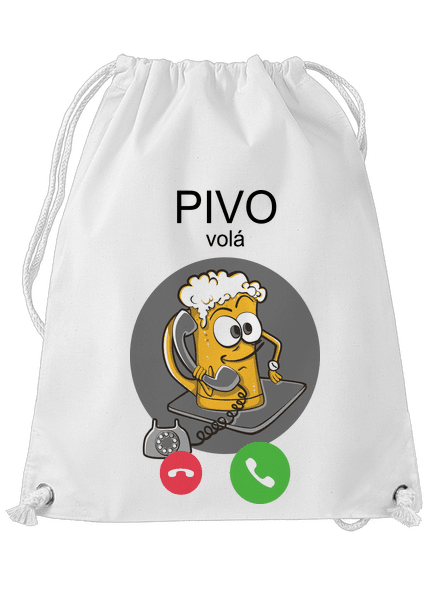Pivo volá vak White