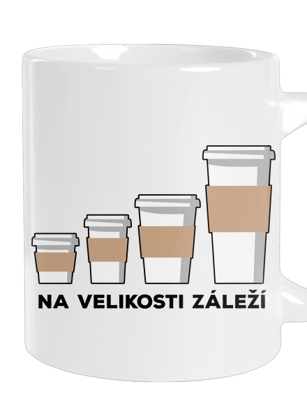 Na velikosti záleží velký hrnek White