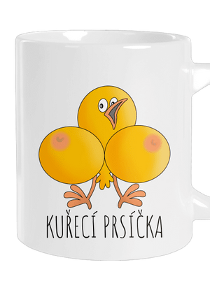 Kuřecí prsíčka velký hrnek White