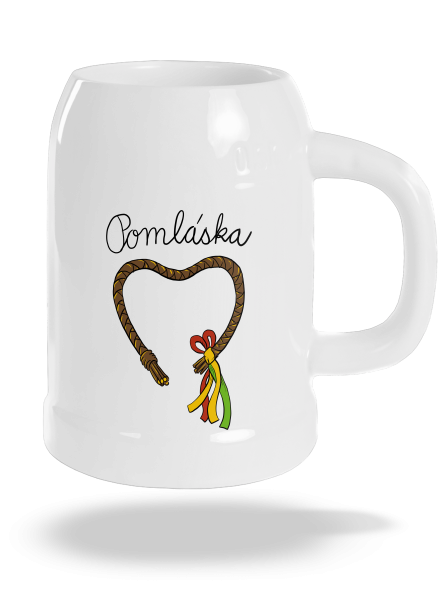 Pomláska půllitr White