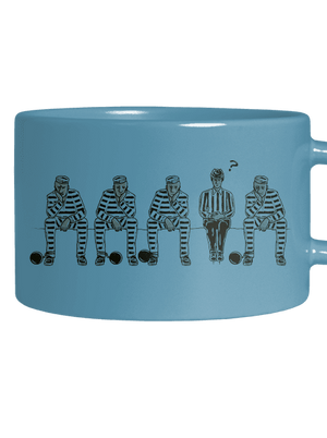 Nevinen hrnek makronka Blue Macaron