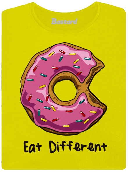 Eat different dámské tričko premium Lemon