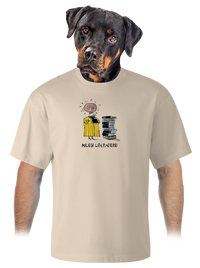 unisex tričko oversized