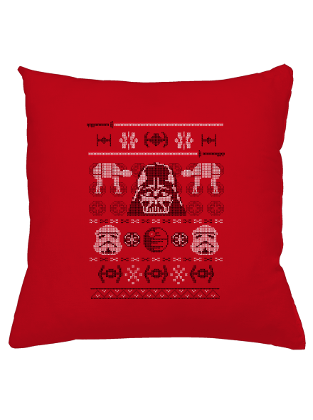 Vader na svetru polštář Red