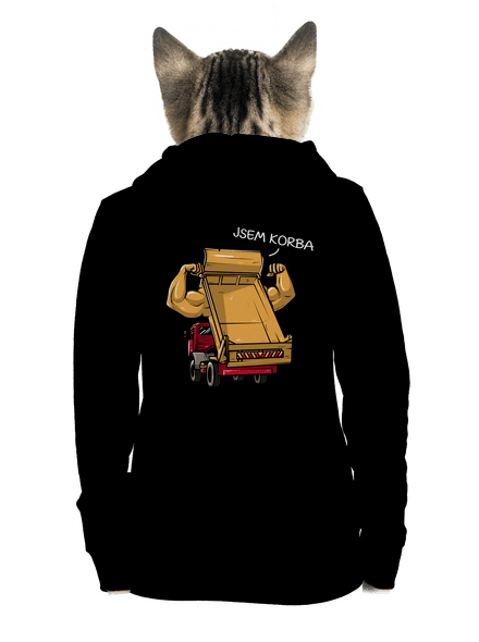 Korba dámská mikina na zip Black