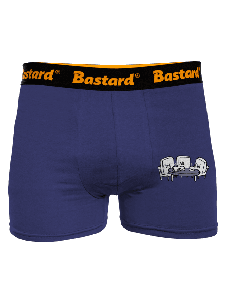 Nerozluční kamarádi boxerky Blue Navy