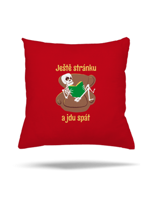 Ještě stránku polštář Red