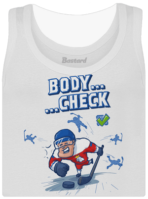 Body check dámské tílko klasické White