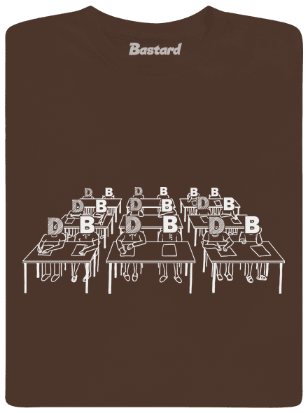 Cimrman: Debil, blbeček pánské tričko Brown