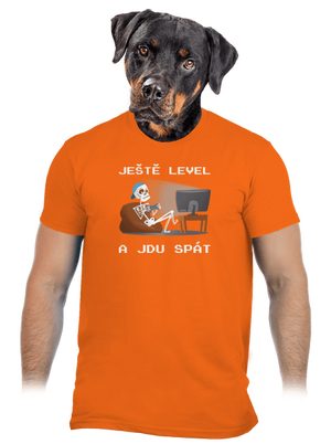 Ještě level pánské tričko Orange