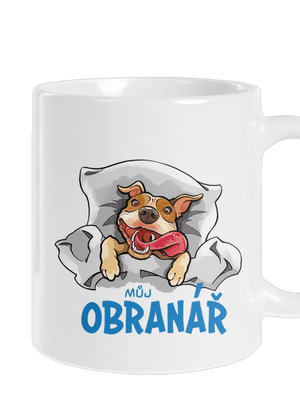 Můj obranář klasický hrnek White