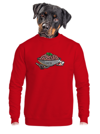 unisex mikina bez kapuce