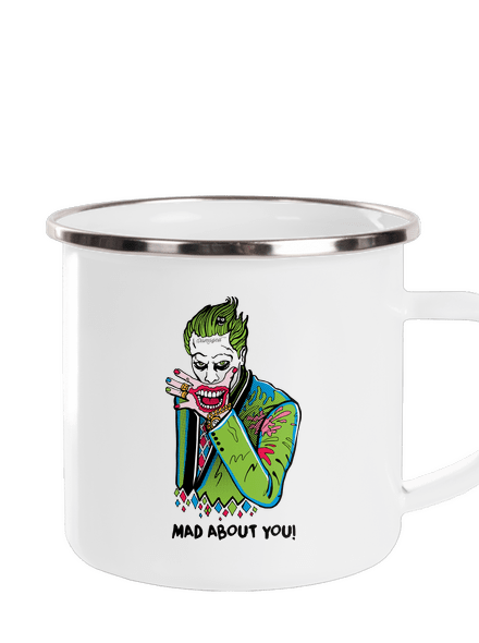 Joker a Harley plecháček White