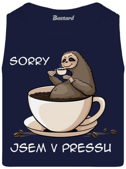 V pressu pánské tílko French Navy