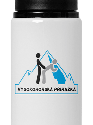 Vysokohorská přirážka lahev na vodu White
