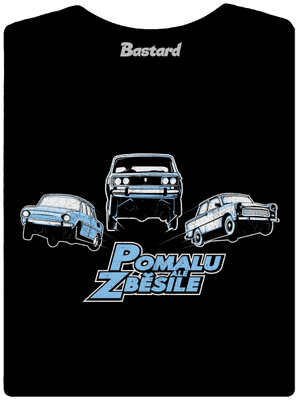 Pomalu ale zběsile dámské tričko Black