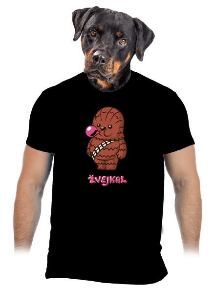 Žvejkal pánské tričko Black