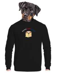 unisex mikina bez kapuce