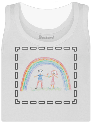 Dětské kresby - nahraj vlastní dámské tílko klasické White