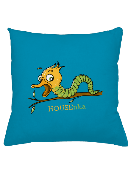 House-nka polštář Blue Turquoise