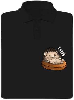 Ležek pánská polokošile Black