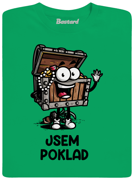 Jsem poklad dětské tričko Kelly Green