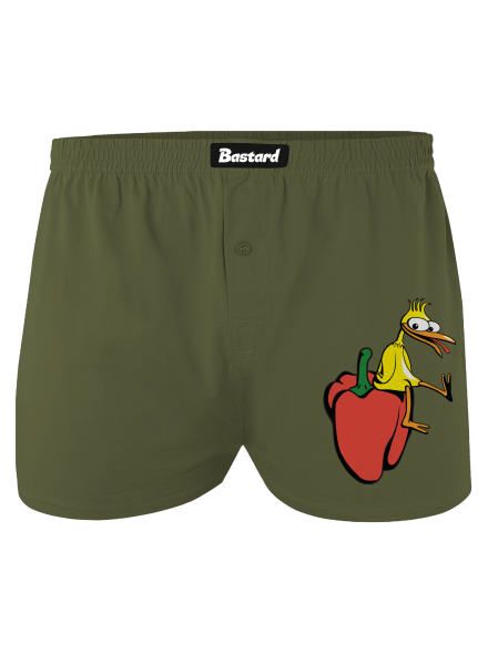 Kuře na paprice pánské trenky Khaki