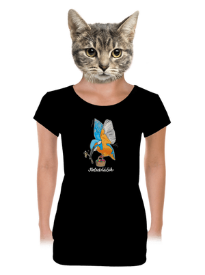 dámské tričko s lemem