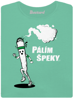 Pálím špeky dámské tričko premium Mint Mal