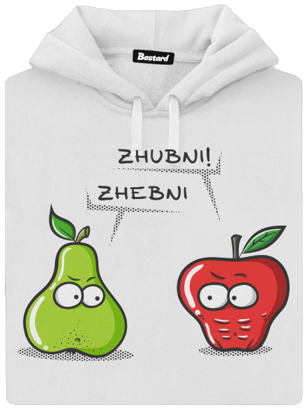 Zhubni! dámská mikina klokanka White