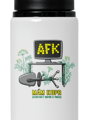 Mám kopr lahev na vodu White