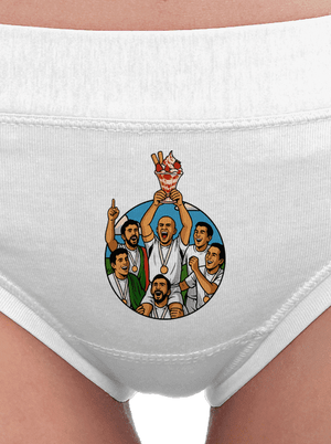 Pohár dámské kalhotky White