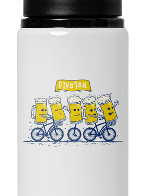 Pivoton lahev na vodu White