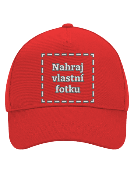 Vlastní potisk kšiltovka baseballka Classic Red