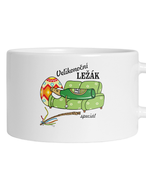 Velikonoční ležák hrnek makronka White