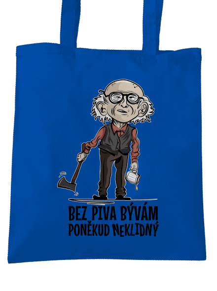 Neklidný bez piva taška Bright Royal