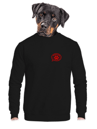 unisex mikina bez kapuce
