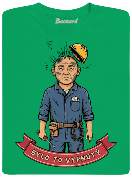 Bylo to vypnutý dětské tričko Kelly Green