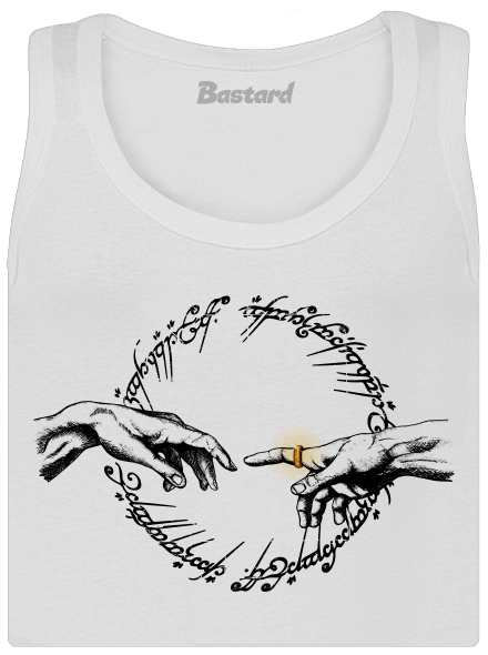 God of ring dámské tílko klasické White