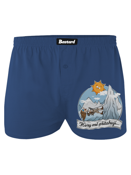 Hory mě přitahují pánské trenky Blue