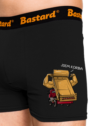 Korba boxerky Black