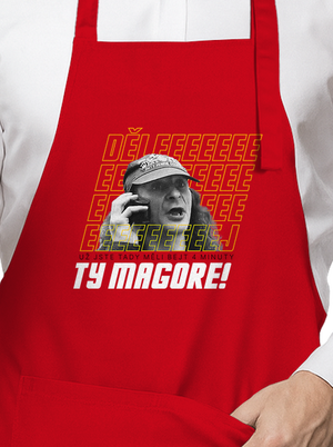 B18: Jiří Kára zástěra Red