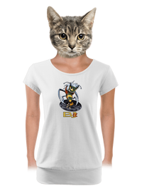 dámské tričko s lemem