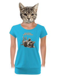 dámské tričko s lemem