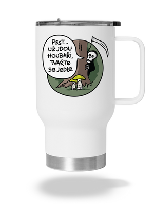 Muchomůrky zelené termohrnek White